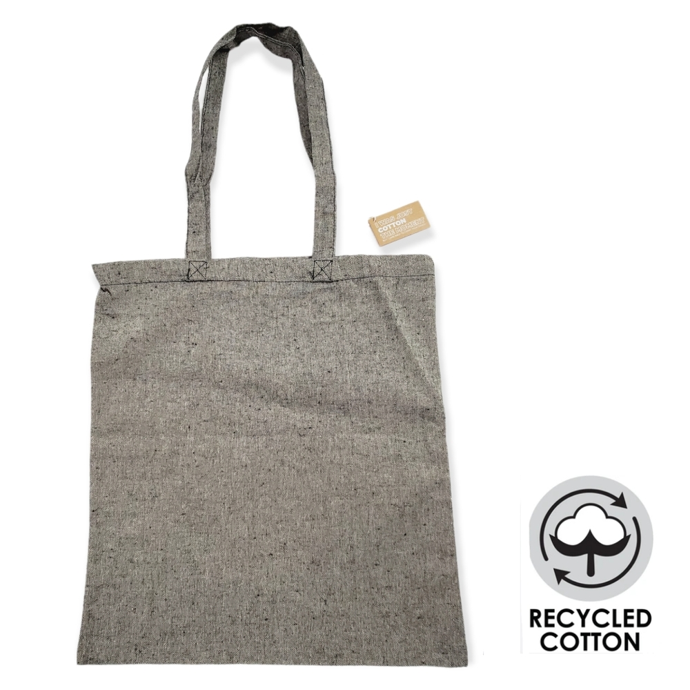 Set of 6 - Cotton Bags - Grey